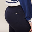 Pantalon magique Le L&eacute;ger coupe ajust&eacute;e bleu marine femme