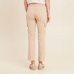 Pantalon jogpant 7/8ème sable femme