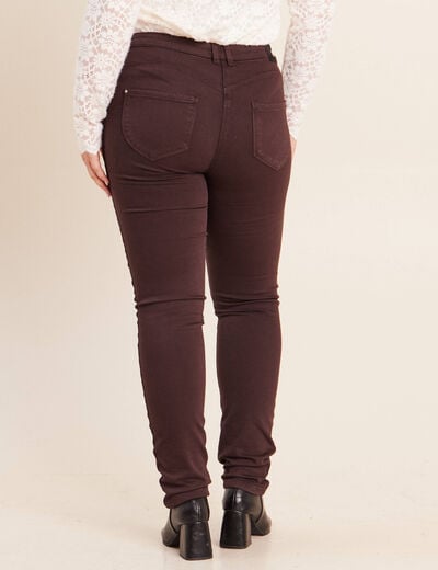 Pantalon magique Le Chaud marron fonc&eacute; femme