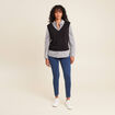 Jeans léger taille standard 7/8ème denim double stone femme
