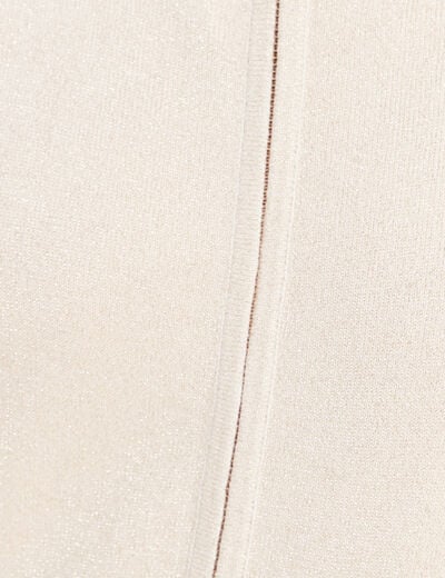 Gilet r&eacute;versible esprit bomber blanc femme