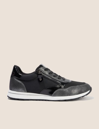 Basket noir femme