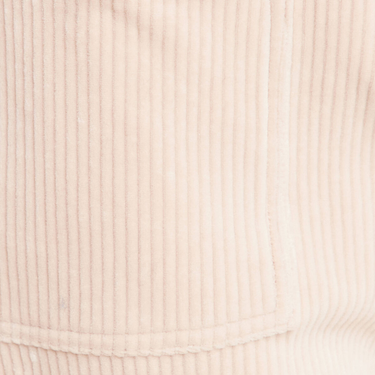 Pantalon coupe mom en velours sable femme