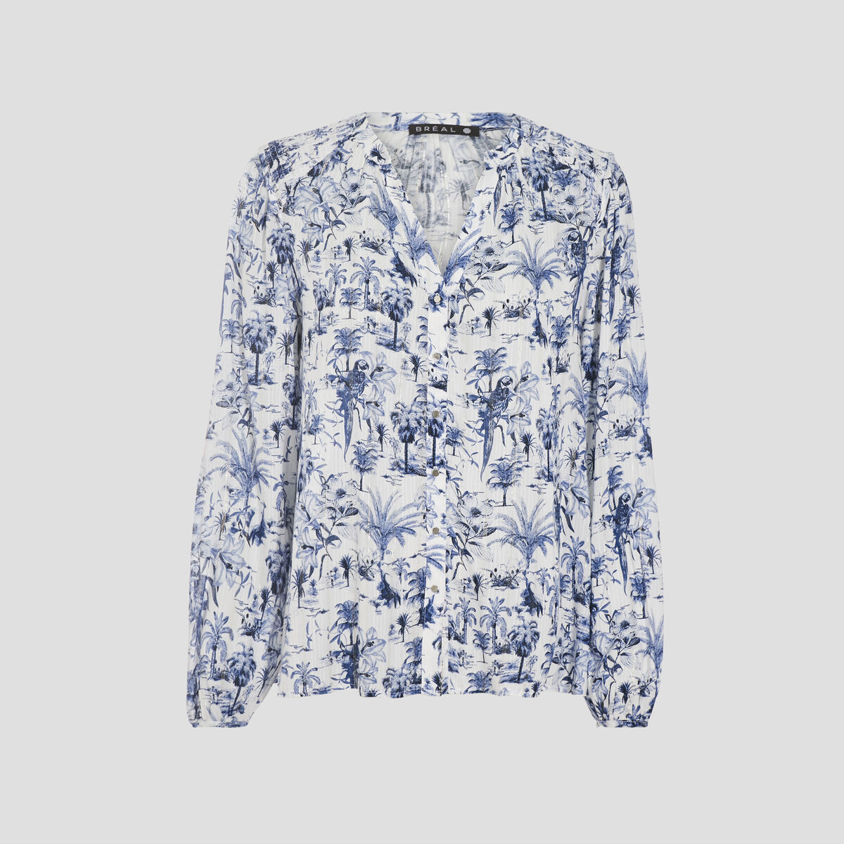 Chemise manches longues blanc femme