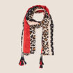 Foulard ecru femme
