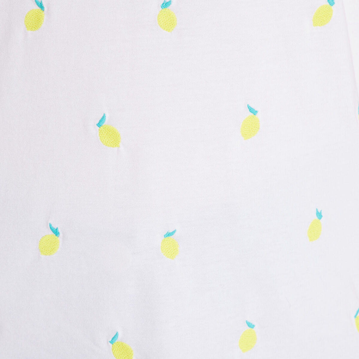 T-shirt manches courtes ecru femme
