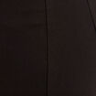 Pantalon droit noir femme