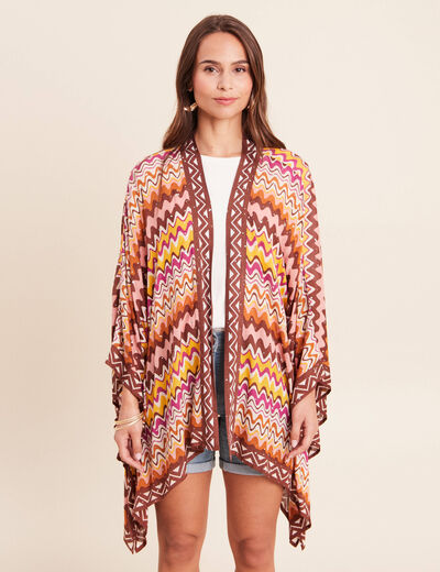 Kimono multicolore femme