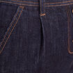 Jean coupe barrel 7/8&egrave;me denim brut femme