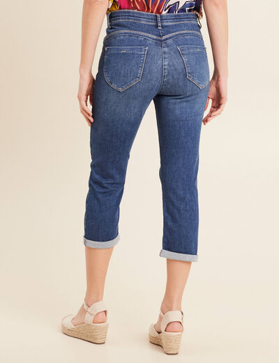 Pantalon magique l'unique denim double stone femme