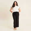T-shirt manches courtes ecru femme