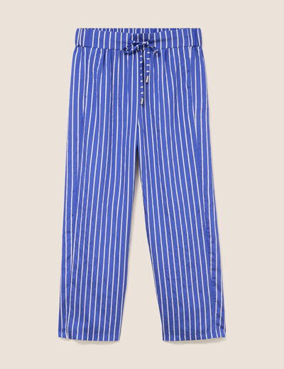 Pantalon bleu femme