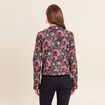 Veste cintr&eacute;e r&eacute;versible multicolore femme