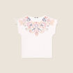 T-shirt manches courtes ecru femme