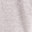 Pull bi-mati&egrave;re col chemise gris clair femme
