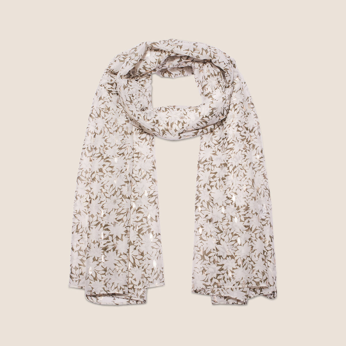 Foulard vert clair femme