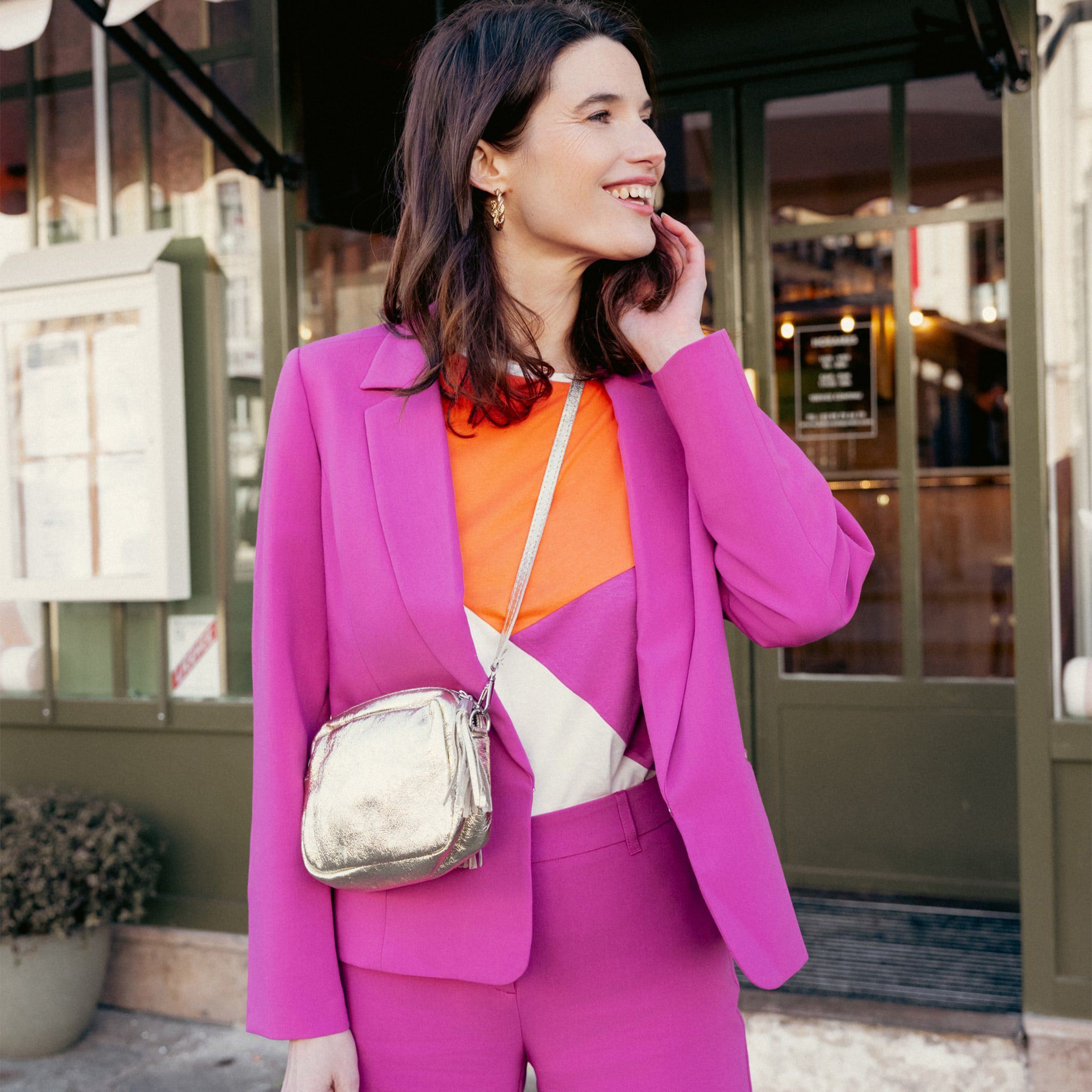 Vestes courtes Rose Femme Vib s
