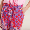 Pantalon flou rouge femme