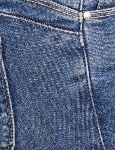 Jean magique ajusté taille standard denim double stone femme