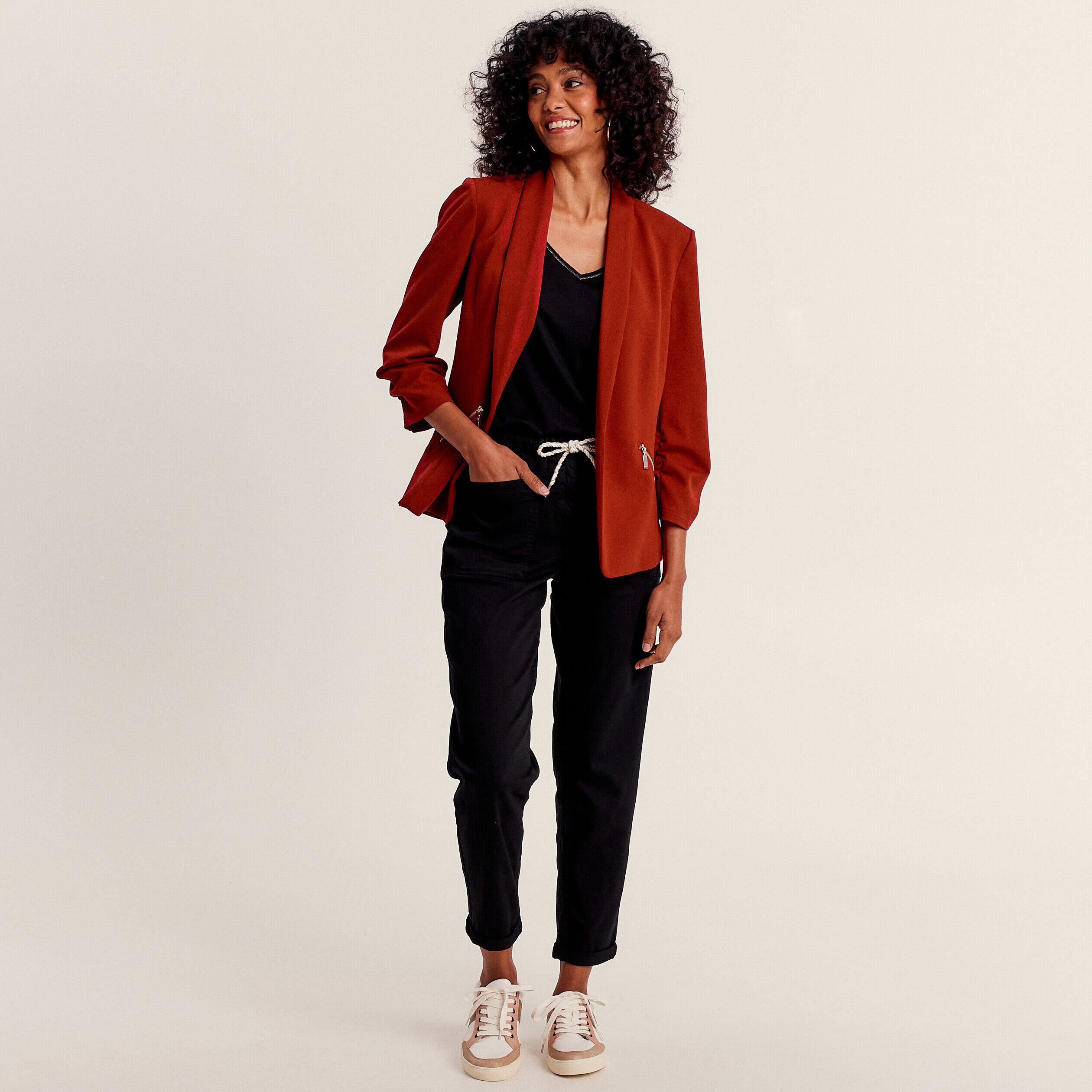 Vestes Rouge Femme Vib s