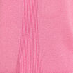 Pull manches longues col en V rose femme