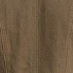 Veste en jean détails tressés vert olive femme