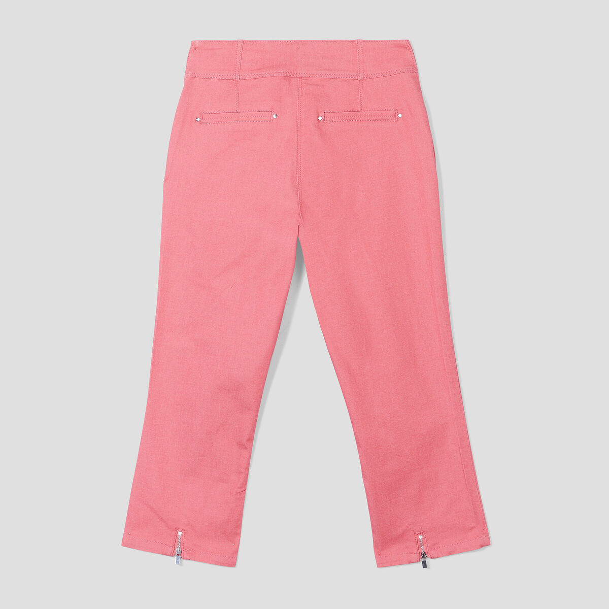 Pantacourt ajust&eacute; vieux rose femme