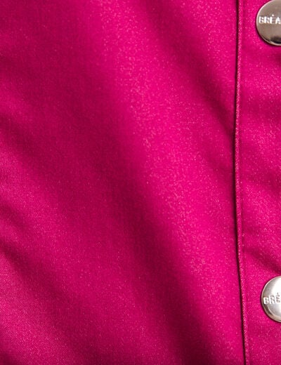 Robe fourreau réversible rose fushia femme