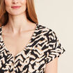 T-shirt manches courtes noir femme