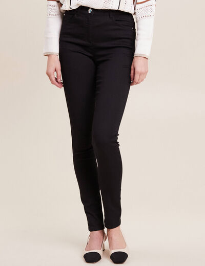 Pantalon magique Le L&eacute;ger coupe ajust&eacute;e noir femme