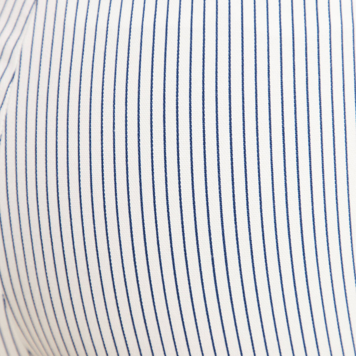Pantalon droit taille haute blanc femme