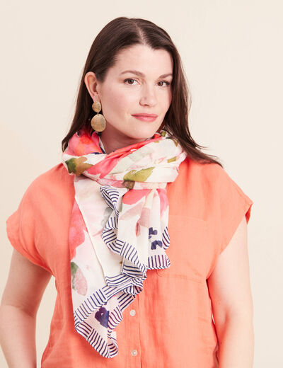 Foulard multicolore femme