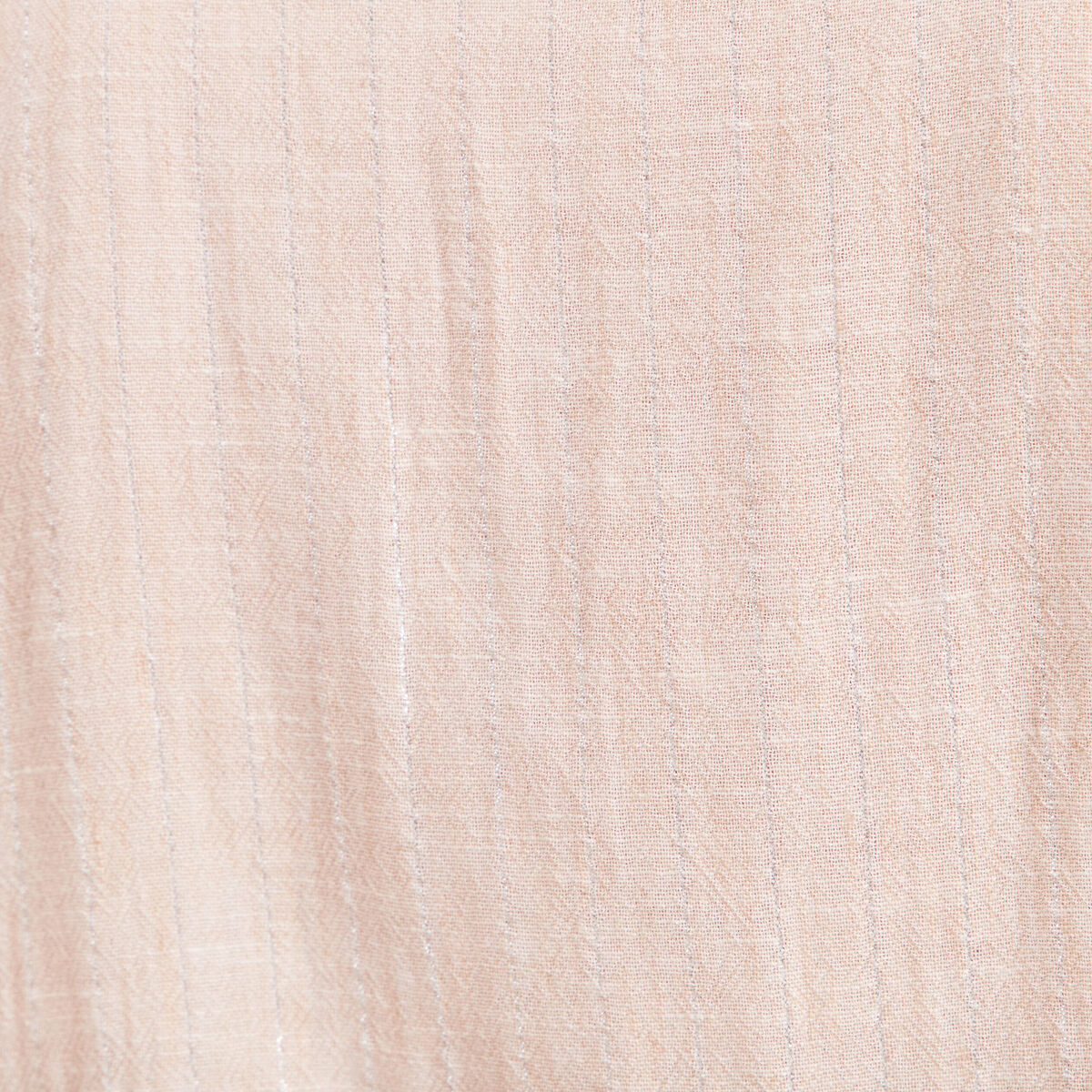 Blouse manches courtes fluide beige femme