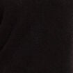 T-shirt col chemise manches 3/4 noir femme
