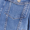Veste cintr&eacute;e denim stone femme