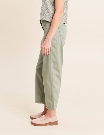 Pantalon r&eacute;versible gris femme