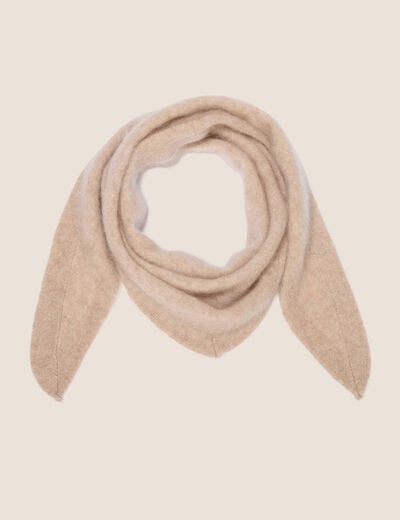 &Eacute;charpe sable femme
