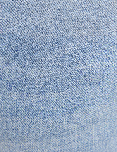 Jean ajusté 7/8ème denim double stone femme