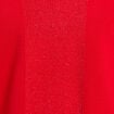 Pull manches longues rouge femme