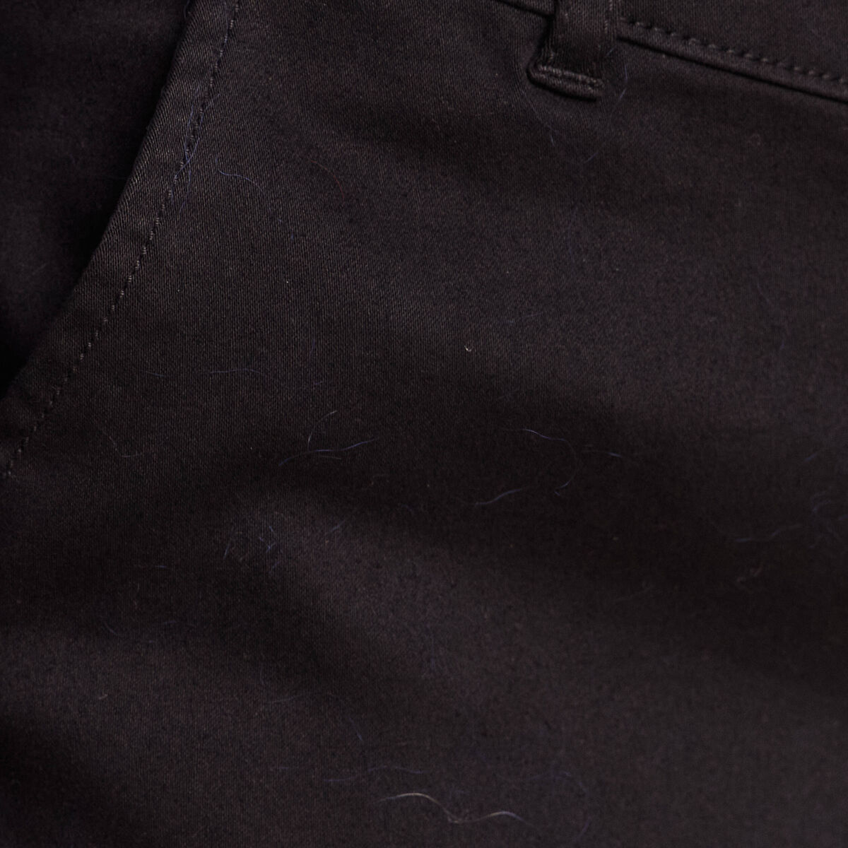 Jean large noir femme