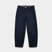 Pantalon magique coupe barrel l'Unique denim blue black femme
