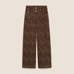 Jean marron femme