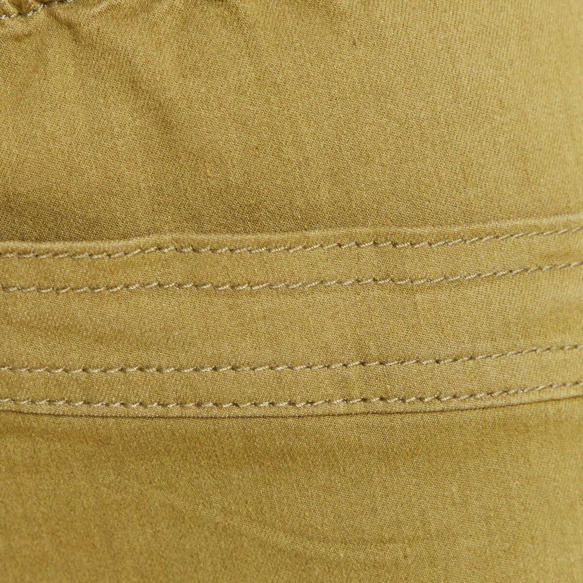 Pantalon coupe mom 7/8&egrave;me vert kaki femme