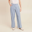 Pantalon flou irisé bleu clair femme
