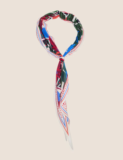Foulard multicolore femme