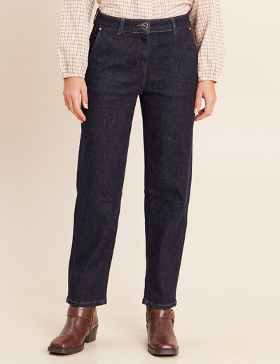 Jean denim brut femme