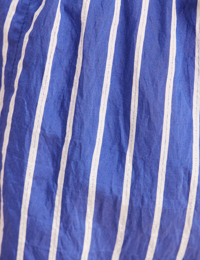 Pantalon bleu femme