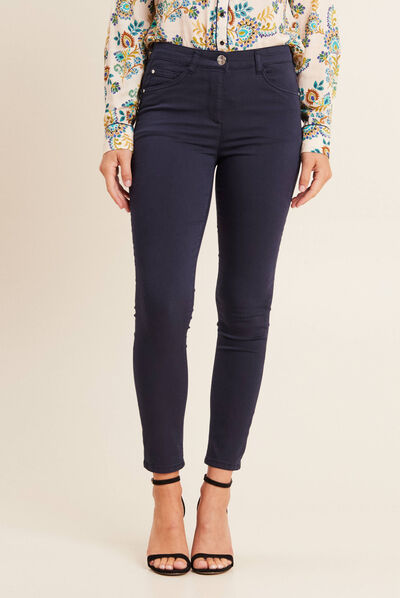 Pantalon magique galbant et confortable noir femme