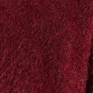 Pull ajour&eacute; col rond bordeaux femme