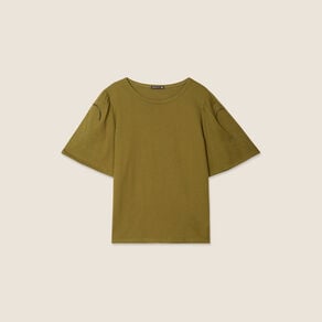 t shirt manches courtes vert olive femme T-shirt manches courtes vert olive femme